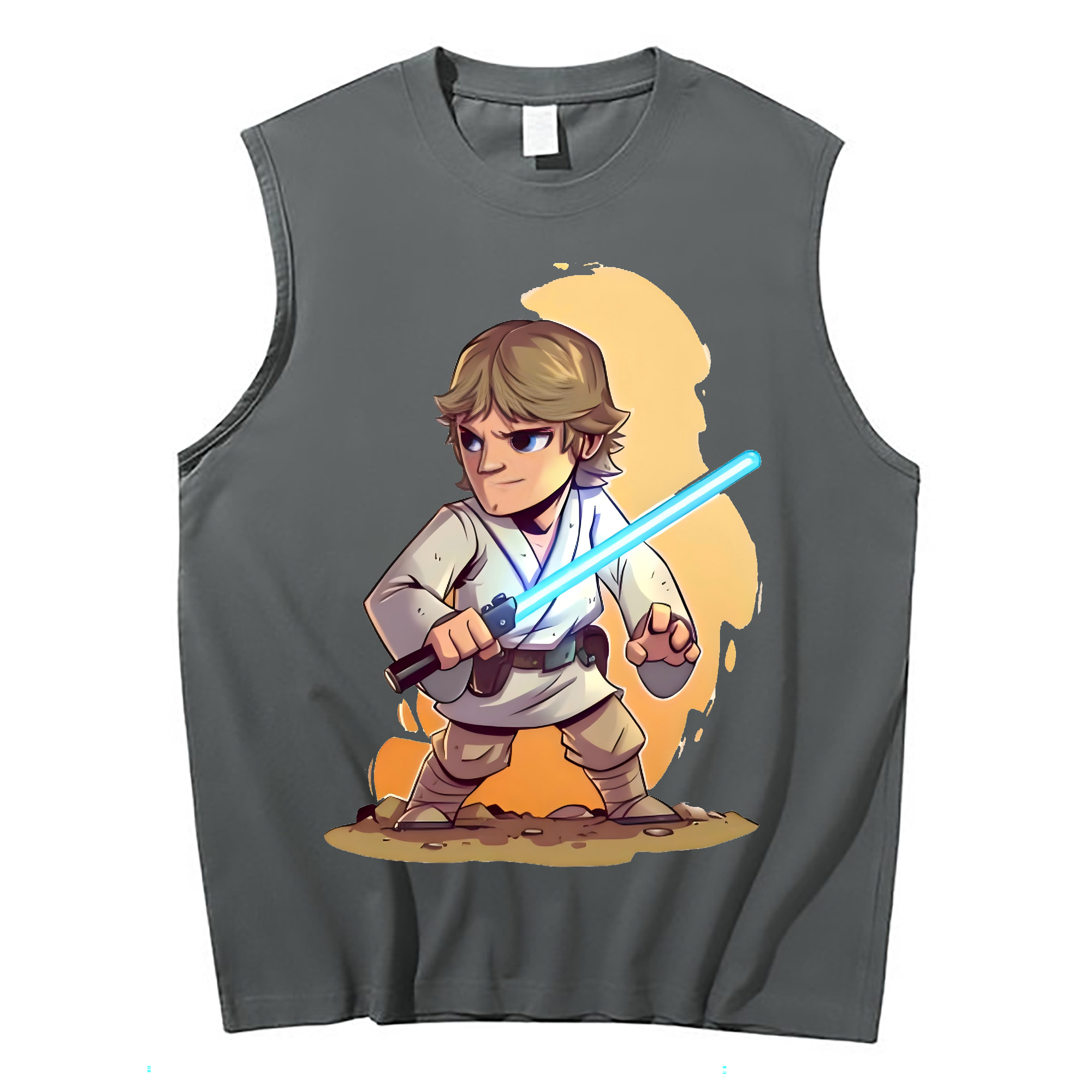（画像用） スター・ウォーズ Star Wars コットン100％タンクトップ（フロントプリント）